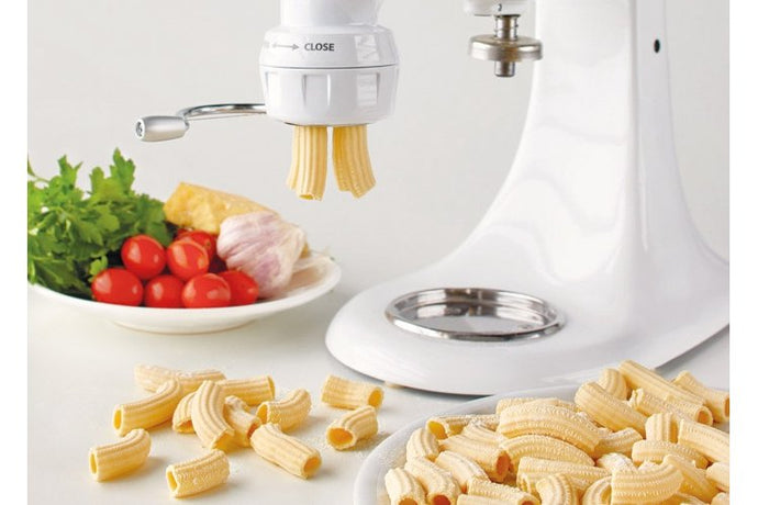 Rigatoni with olive, caper and tomato sauce