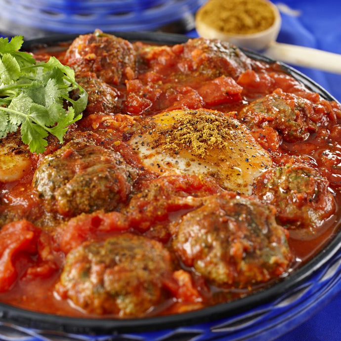 Lamb kofta tagine