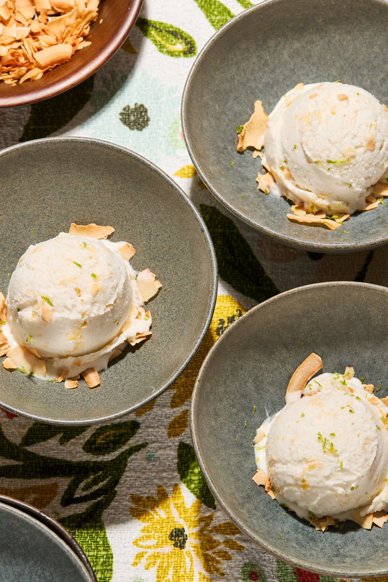 Dairy Free Coconut Mango Lime Ice Cream
