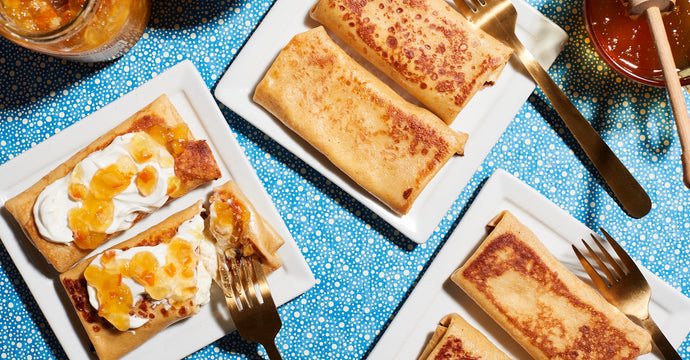Honey orange blintz