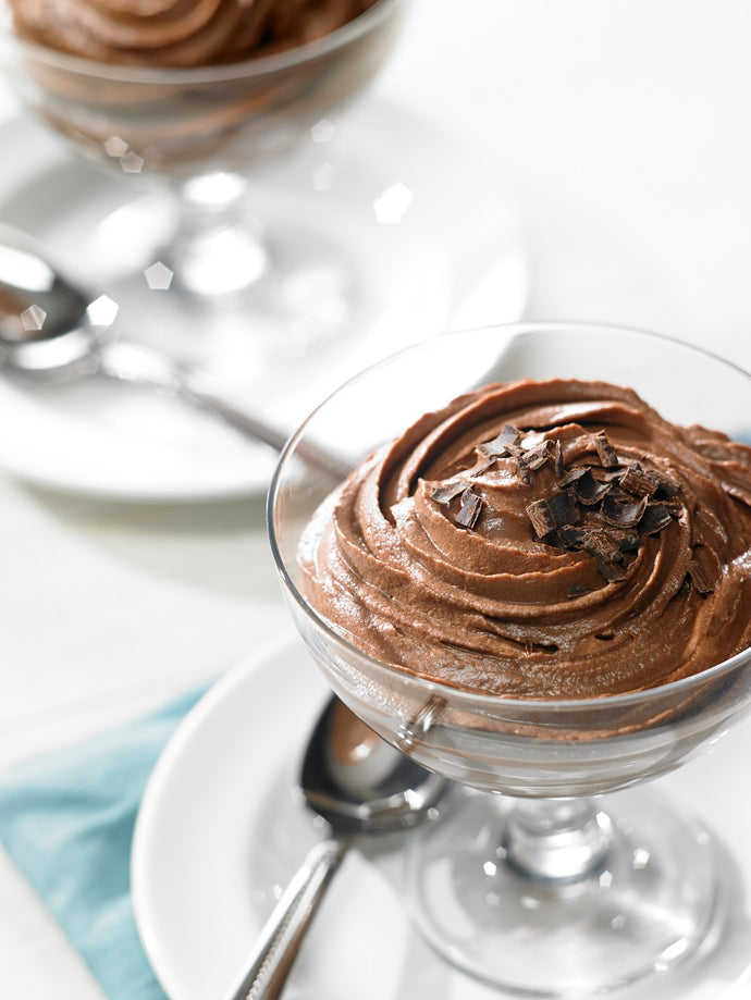 Heavenly chocolate mousse