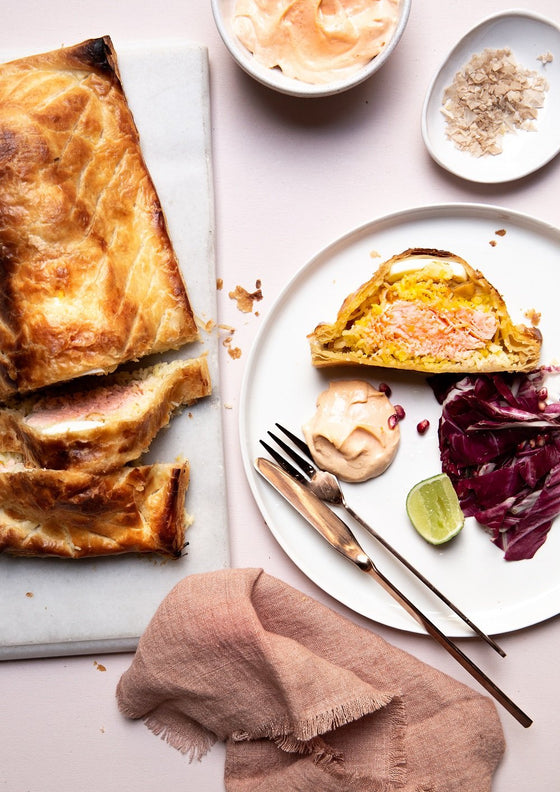 Salmon en croûte