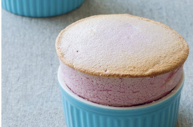 Raspberry souffle | Callum Hann