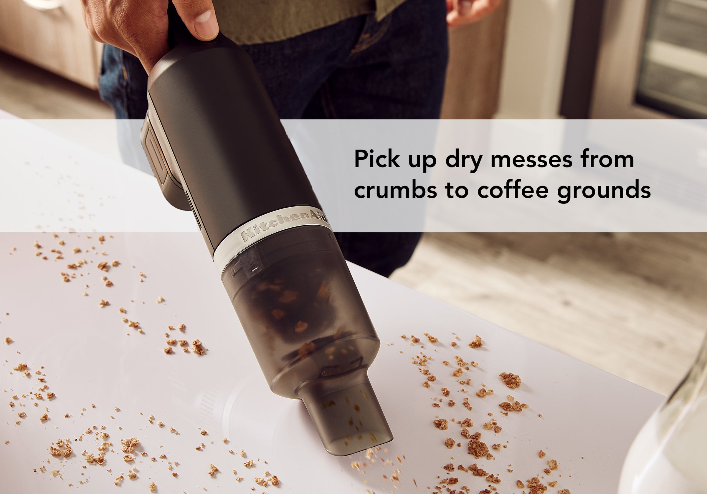 KitchenAid Go Cordless Kitchen Vacuum With Battery