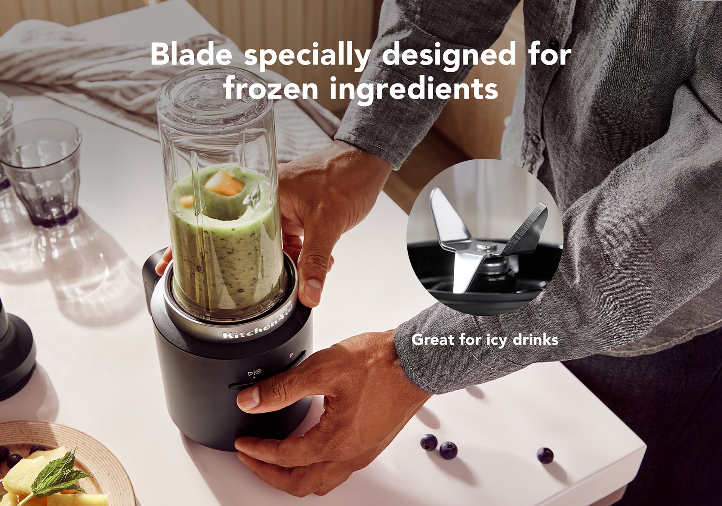 KitchenAid Go Cordless Personal Blender With Battery