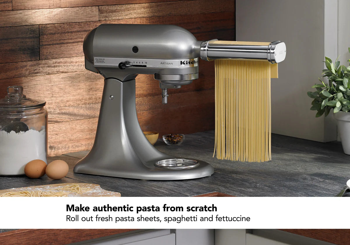 Artisan Tilt-Head Stand Mixer KSM192 + 3 Piece Pasta Attachment Bundle