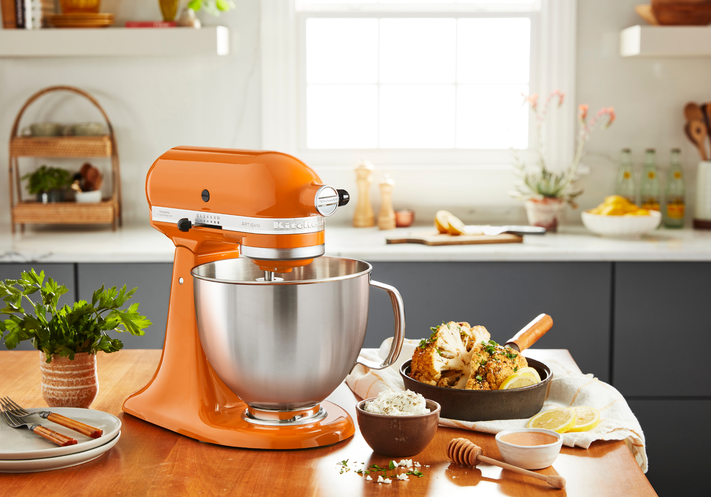 Artisan Tilt-Head Stand Mixer KSM192 + Ice Cream Bowl Bundle